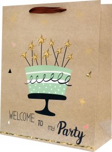 Teka Torebka płaska duża Kraft Fluo 4