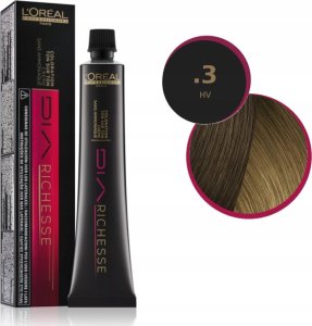 L’Oreal Paris L'Oreal Professionnel, Dia Richesse, Ammonia-Free, Semi-Permanent Hair Dye, .3 Golden Almond, 50 ml For Women 1