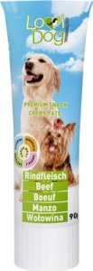 TRITON Lovi Dog Snack Creme Pate Beef - pasztet dla psa w tubce, z wołowiną i witaminami 90g 1