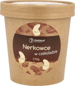 KruKam Nerkowce w czekoladzie bez dodatku cukru 150g 1