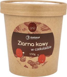 KruKam Kawa w czekoladzie bez dodatku cukru 150g 1