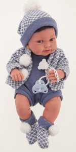Antonio Juan Lalka hiszpańska Recien Nacido Pipo 42cm 11