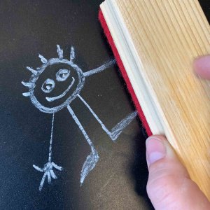 SES SES Specjalna gąbka d/zmywania tablicy 00810 08109 4