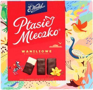 Wedel Ptasie mleczko E.WEDEL, waniliowe, 340g 3