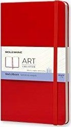 Moleskine Szkicownik MOLESKINE L (13x21cm), twarda oprawa, 104 strony, czerwona 1