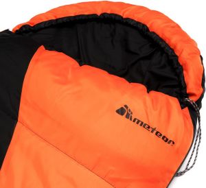 Meteor Śpiwór Samar pomarańczowo-czarny L 3