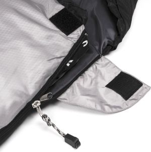 Meteor Śpiwór mumia Indus szaro-czarny zamek prawy 3