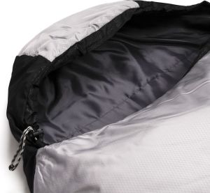 Meteor Śpiwór mumia Indus szaro-czarny zamek prawy 4