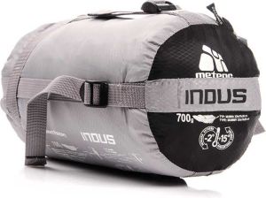 Meteor Śpiwór mumia Indus szaro-czarny zamek prawy 5