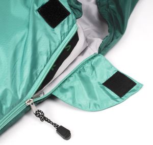 Meteor Śpiwór mumia Indus jasnozielony/zielony zamek prawy (81104) 4