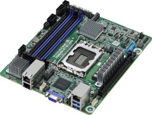 ASRock ASRock Mainboard Z690D4ID-2T/G5/X550 mini-ITX Sockel 1700 DDR5-only Single 1