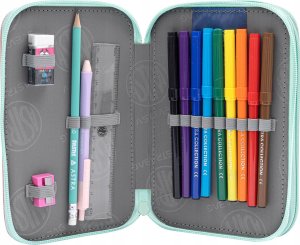 Piórnik Astra Piórnik podwójny z wyposaż Teddy Panda ASTRA 3