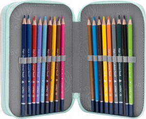 Piórnik Astra Piórnik podwójny z wyposaż Teddy Panda ASTRA 4