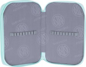 Piórnik Astra Piórnik podwójny z wyposaż Teddy Panda ASTRA 7