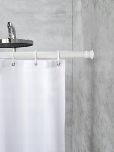 Wenko Teleskopowy drążek do zasłony prysznicowej, Ø 2,8 cm, 110-245 cm, WENKO 15