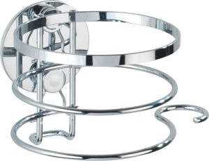 Wenko Uchwyt na suszarkę do włosów, Turbo-Loc - stal nierdzewna, WENKO 2