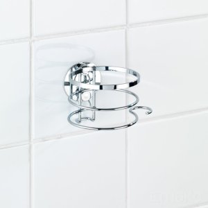 Wenko Uchwyt na suszarkę do włosów, Turbo-Loc - stal nierdzewna, WENKO 5