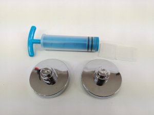 Wenko Elementy montażowe Vacuum-Loc Shiny, adapter - baza do serii Premium i Classic, WENKO 5