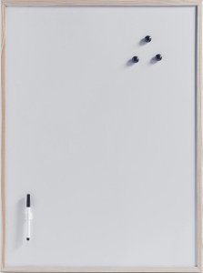 Zeller Tablica magnetyczna MEMO + pisak i 3 magnesy, 80x60 cm, ZELLER 2