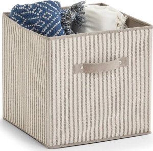 Zeller Pudełko tekstylne, pojemnik do przechowywania, pudełka materiałowe, pojemniki tekstylne, pudełka składane, organizer, ZELLER 2
