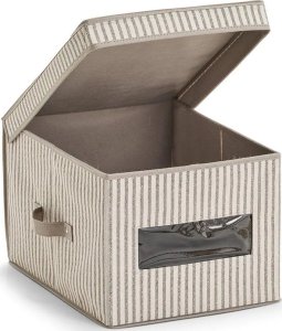 Zeller Pudełko tekstylne, pojemnik do przechowywania, pudełka materiałowe, pojemniki tekstylne, pudełka składane, organizer, ZELLER 2