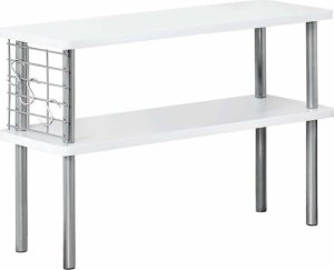 Kesper Półka kuchenna na przyprawy i przybory, 2 poziomy, kolor biały, Kesper 3