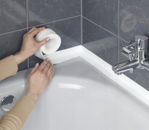 Wenko Szeroka taśma uszczelniająca do brodzika, 3,5 m,  WENKO 3