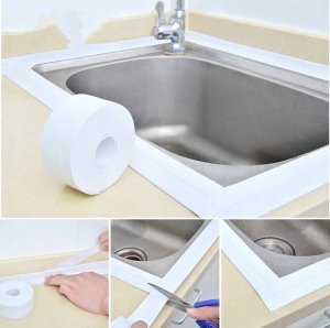 Wenko Szeroka taśma uszczelniająca do brodzika, 3,5 m,  WENKO 6