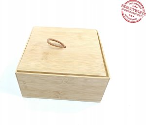 Wenko Organizer łazienkowy TERRA, bambus, 15 x 15 cm, WENKO 12