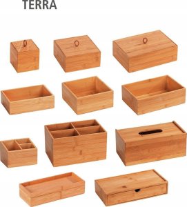 Wenko Organizer łazienkowy TERRA, bambus, 15 x 15 cm, WENKO 7