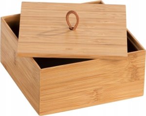 Wenko Organizer łazienkowy TERRA, bambus, 15 x 15 cm, WENKO 8