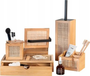Wenko Uniwersalny pojemnik ALLEGRE BAMBOO, 3 przegrody 5
