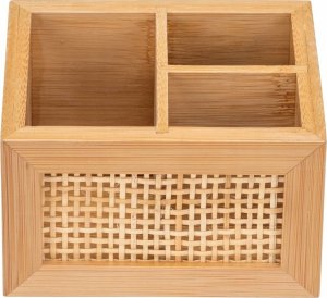 Wenko Uniwersalny pojemnik ALLEGRE BAMBOO, 3 przegrody 9