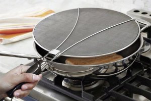 Maximex Osłona na patelnie przeciw rozpryskiwaniu tłuszczu, pochłaniająca zapachy, Ø 29 cm 2