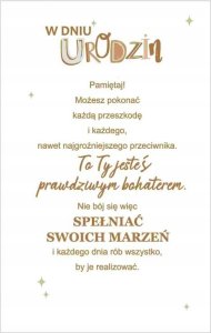 Teka Kartka okoliczno¶ciowa Urodziny 7 chłopiec 1