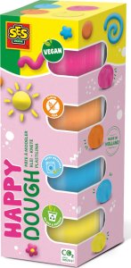 SES SES Plastelina Happy 4x90g 00512 05122 6