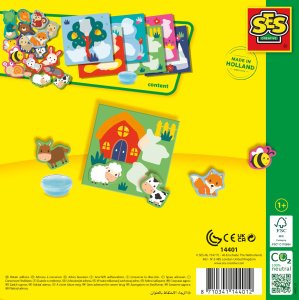 SES SES My first Naklejki ze zwierzętami 14401 44012 4