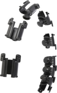 HMS Zestaw hula hop z wypustkami i obciążnikiem HMS hhw01 czarne   pas wyszczuplający br163 czerwony 12