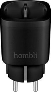 Avanca International BV Hombli smarte Steckdose EU, schwarz, 2+1 Promo Pack 1