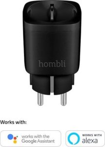 Avanca International BV Hombli smarte Steckdose EU, schwarz, 2+1 Promo Pack 4