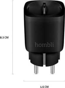 Avanca International BV Hombli smarte Steckdose EU, schwarz, 2+1 Promo Pack 7