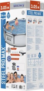 Bestway Bestway Basen Steel Pro MAX, 305 x 76 cm 5