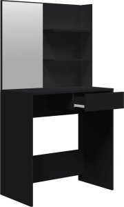 vidaXL vidaXL Toaletka, czarna, 74,5x40x141 cm 5