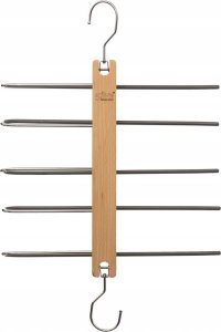 5five Drewniany wieszak na spodnie, 5 par 4