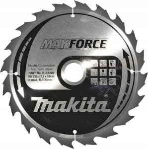 Makita MAKITA PIŁA TARCZOWA  235x30x20z MAKFORCE DREWNO 1