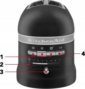 Toster KitchenAid KitchenAid Artisan 5KMT2204EOB Onyx black 2
