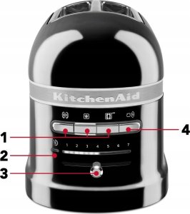 Toster KitchenAid KitchenAid Artisan 5KMT2204EOB Onyx black 4