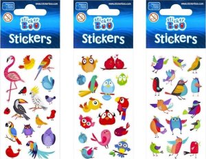 STICKERBOO Naklejki STICKER BOO Ptaszki 1 mix 4