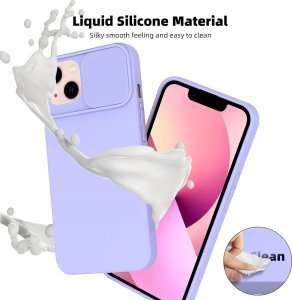 4kom.pl Futerał SLIDE do SAMSUNG A14 5G / A14 4G lawendowy 8