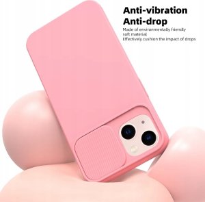 4kom.pl Futerał SLIDE do SAMSUNG A14 5G / A14 4G jasnoróżowy 10